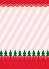 シンプルクリスマス背景-8（A4縦）