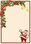 クリスマスフレーム-1（A4縦）