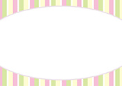 パステル調のストライプ-1（A4横）