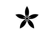 家紋-細桔梗（桔梗紋）