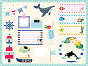 夏のイラスト素材-3