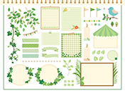 初夏のあしらい文具-1