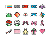 【5月行事】線画アイコン-1（カラー）