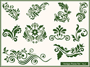 アンティーク風フレームセット-4