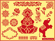 エスニック風パターンセット-4