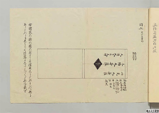 『古今要覧稿』大内氏旗2