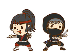 子供職業体験「忍者とくノ一」