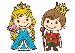 子供職業体験「王様とお妃様」