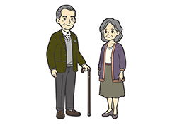 2人家族-1-老夫婦