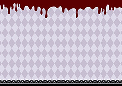 チョコとアーガイルとレースの背景-4