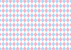 パステル調のアーガイルチェック-1