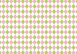 パステル調のアーガイルチェック-2