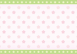 シンプルな桜の背景-1