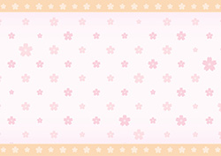 シンプルな桜の背景-2