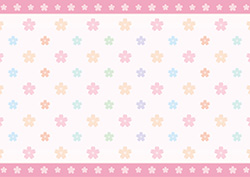 シンプルな桜の背景-4