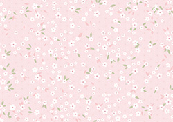 シンプルな桜の背景-6（A4横）