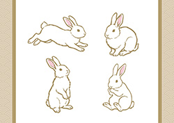 小鳥の手描きイラストセット-1