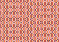 シンプルな昭和レトロ背景-10（A4横）