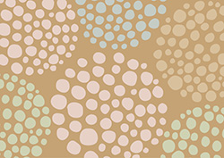手描きドット柄背景-1（A4横）