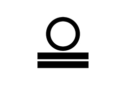 家紋-合子に箸-2（合子に箸紋）