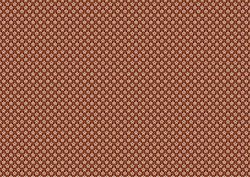 昭和レトロな花模様-4(A4横)