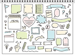 手描きあしらいセットA-1