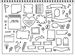 手描きあしらいセットA-2