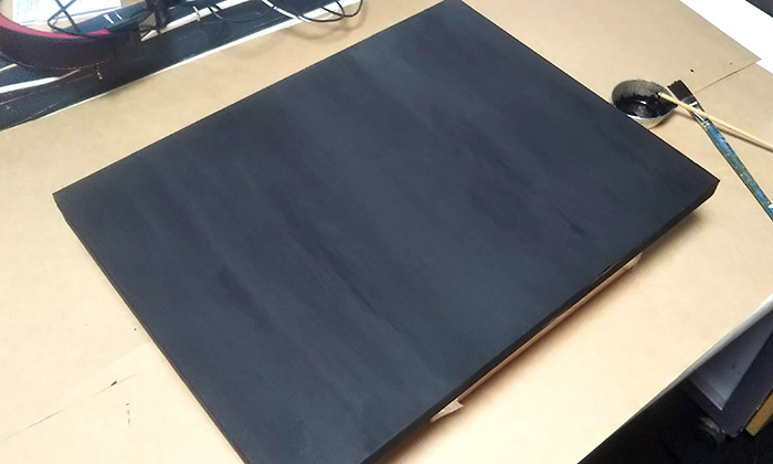 ニッパーやペンチの保管板の作り方（3）