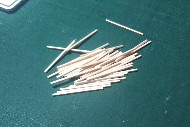 長さはまちまち