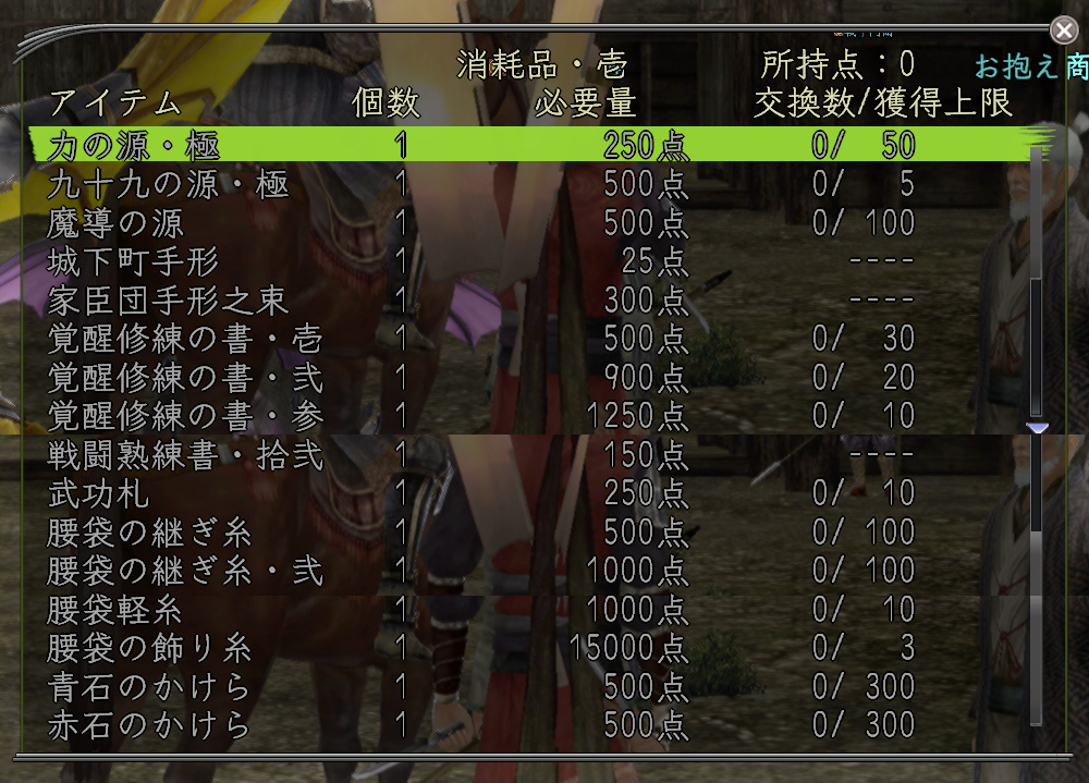 2023天下分け目の戦い　消耗品・壱