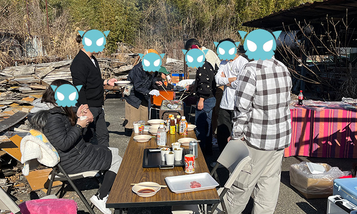 めっちゃ暖かかった