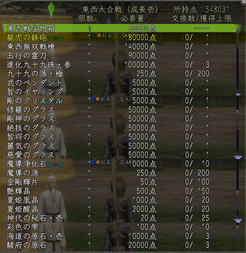 2024東西戦報酬-成長壱