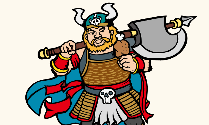 お〜 ごつとつこつ(兀突骨)のイラスト